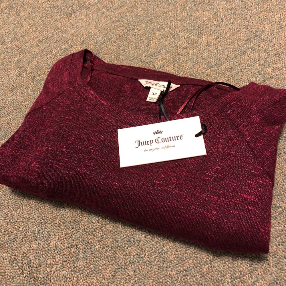 Juicy Couture xs twist front top, NWT